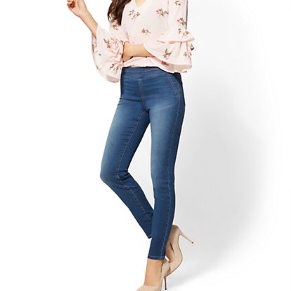 New York & Co. SOHO HIGH WAIST PULLON Legging XS